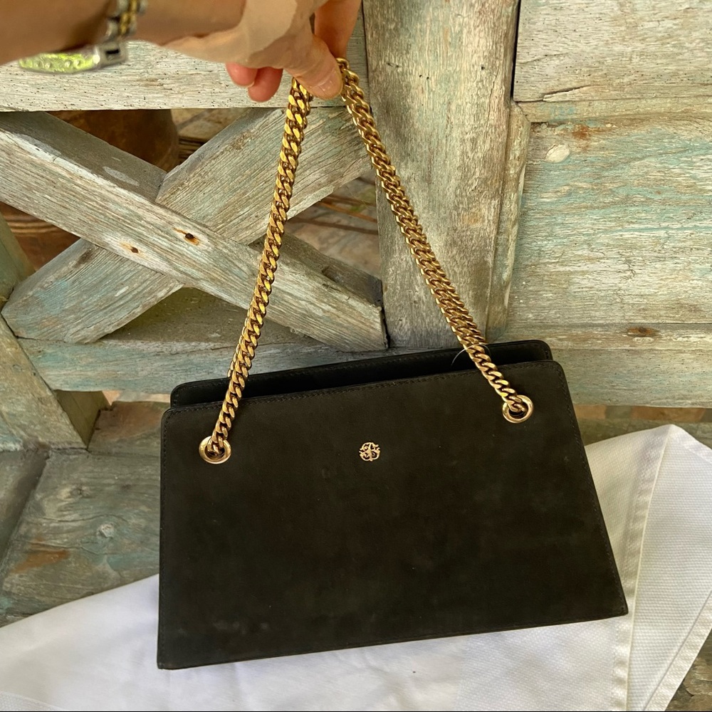 LEDERER
VINTAGE SUEDE HANDBAG
